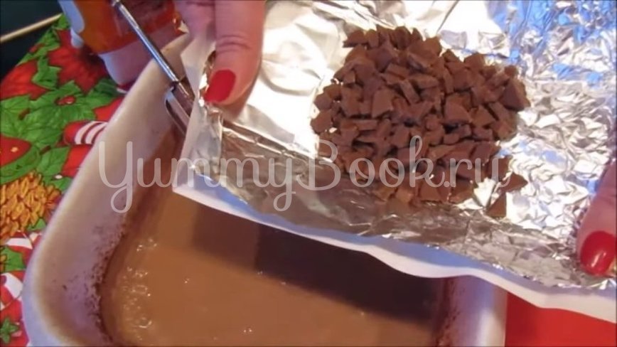 Шоколадно-сметанный десерт - шаг 3
