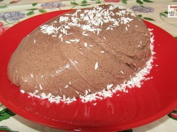 Шоколадно-сметанный десерт