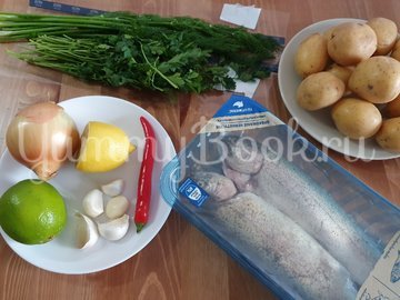 Форель запеченная в фольге - шаг 1