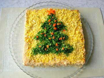 Закусочный торт «Застольный»