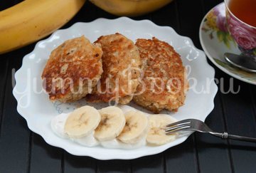 Банановые сырники с овсянкой - шаг 5