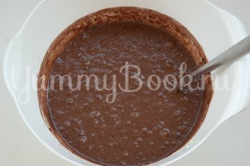 Шоколадный фондан - шаг 2