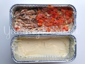 Картофельная запеканка с курицей и сыром - шаг 8