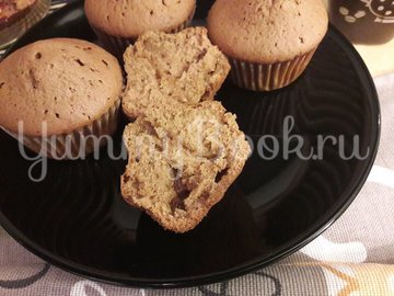 Кексы с начинкой из варёной сгущёнки - шаг 12