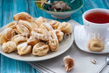 Песочное печенье "Ракушки" - шаг 13