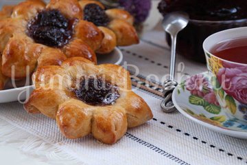 Булочки - цветочки - шаг 11