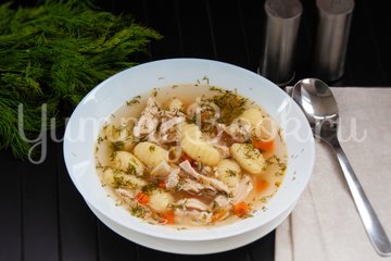 Куриный суп с ньокками - шаг 5