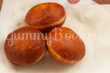 Пончики с клубничным джемом - шаг 13