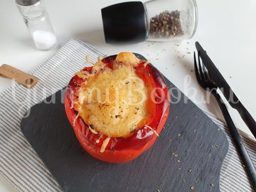 Запеченный перец с картофелем и тунцом - шаг 12