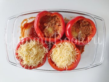 Запеченный перец с картофелем и тунцом - шаг 10