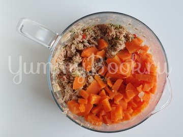 Запеченный перец с картофелем и тунцом - шаг 6