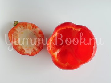 Запеченный перец с картофелем и тунцом - шаг 7