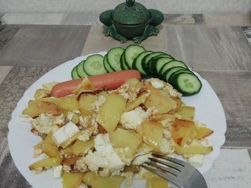 Картофель по-болгарски 