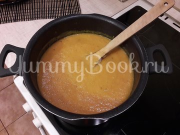 Тыквенный суп-пюре с болгарскими перцами - шаг 10