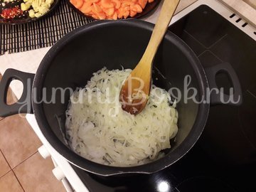 Тыквенный суп-пюре с болгарскими перцами - шаг 3