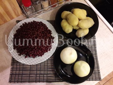 Картофельно-фасолевые котлеты - шаг 1
