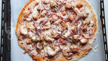 Пицца с морепродуктами - шаг 9