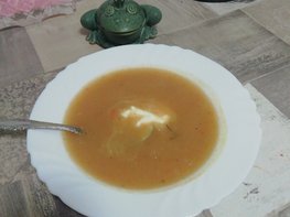 Суп-пюре с сельдереем 