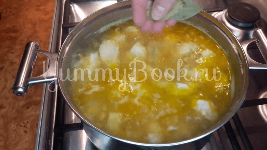 Гороховый суп с куриным филе - шаг 11