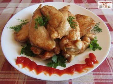 Куриное филе в соево-имбирном маринаде