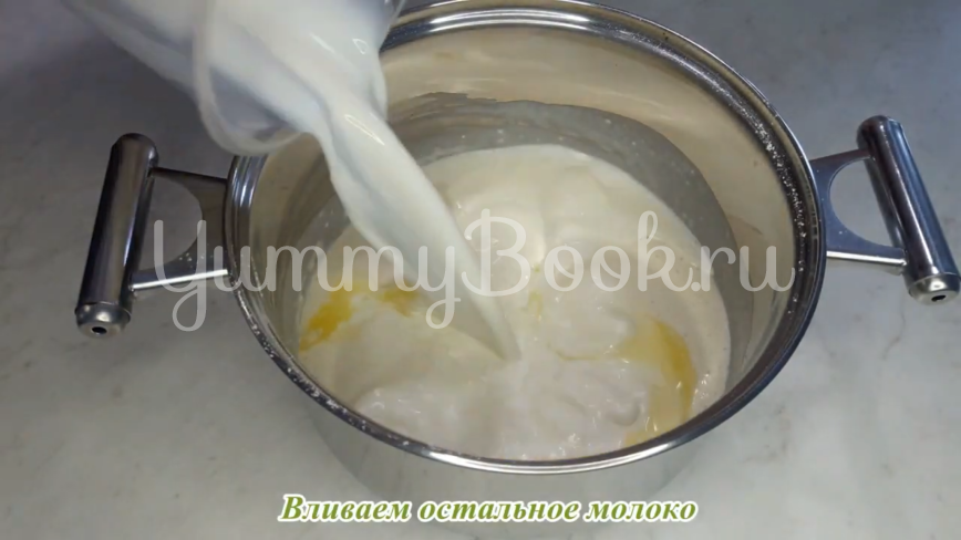 Молочный десерт с арахисом - шаг 5