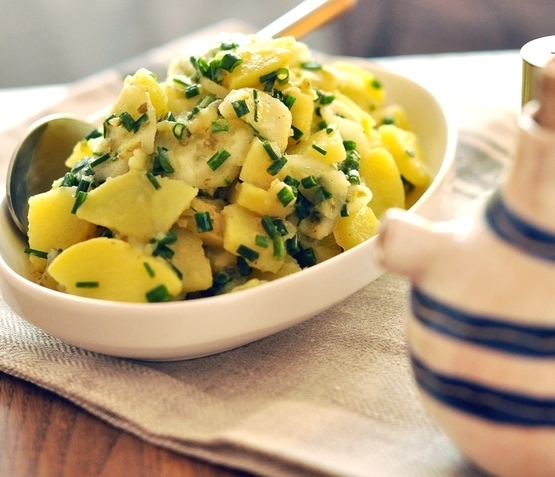 Немецкий картофельный салат (Kartoffelsalat)