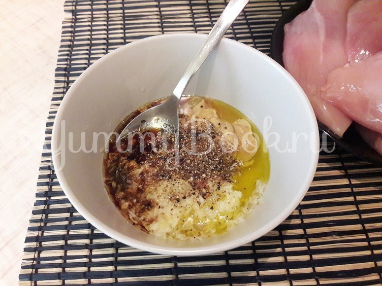 Куриное филе в лимонно-медовом маринаде с горчицей - шаг 4