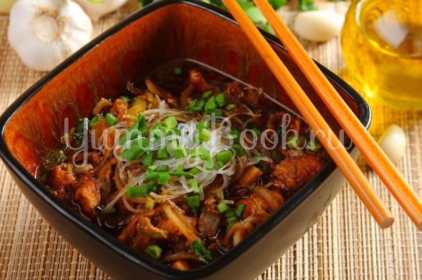  Китайский куриный суп