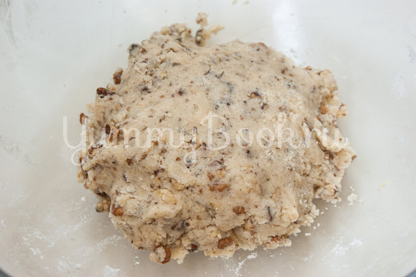 Песочное печенье с орехами - шаг 3