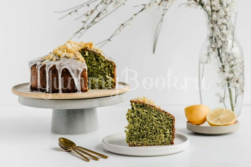 Зелёный лимонный пирог - шаг 6