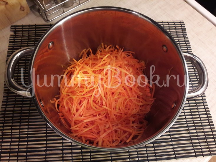 Морковь по-корейски - шаг 4