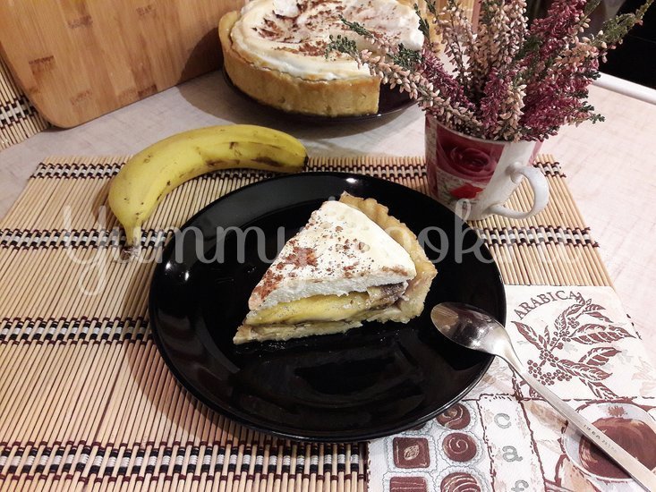 Тарт с бананами и белковым кремом - шаг 16