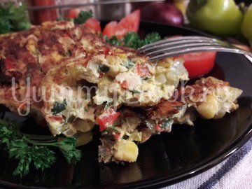 Рубленные куриные котлеты с овощами - шаг 10