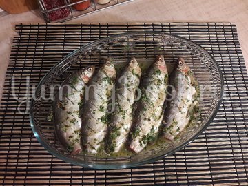 Запечённый сырок в имбирно-чесночном маринаде - шаг 4