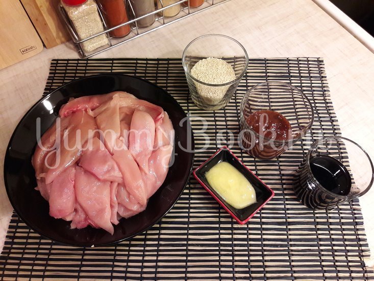 Куриное филе в кунжутной панировке - шаг 2