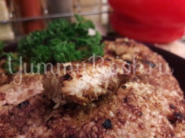 Куриное филе в кунжутной панировке - шаг 11