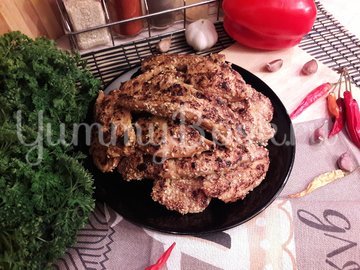 Куриное филе в кунжутной панировке - шаг 9