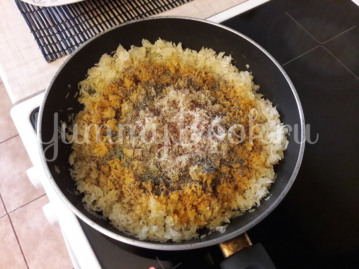 Сливочный рис со свёклой и сыром - шаг 5
