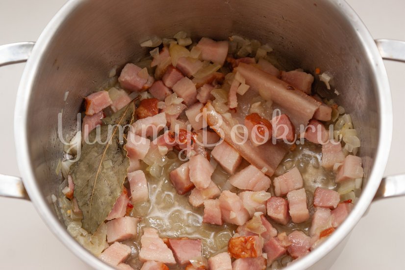 Суп из чёрной фасоли и бекона - шаг 4