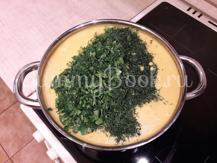 Сырный овощной суп-пюре - шаг 12