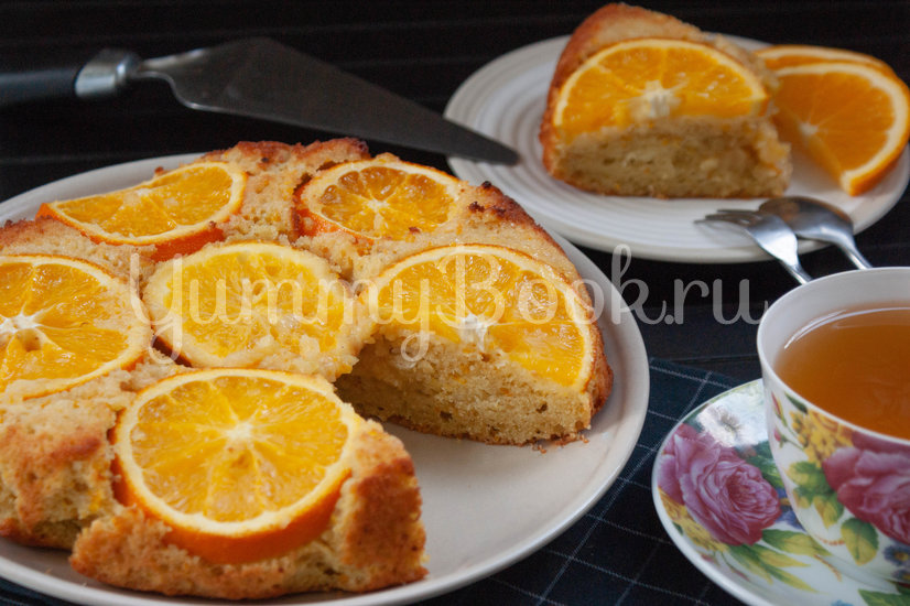 Апельсиновый пирог-перевёртыш - шаг 6