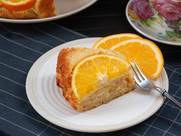 Апельсиновый пирог-перевёртыш