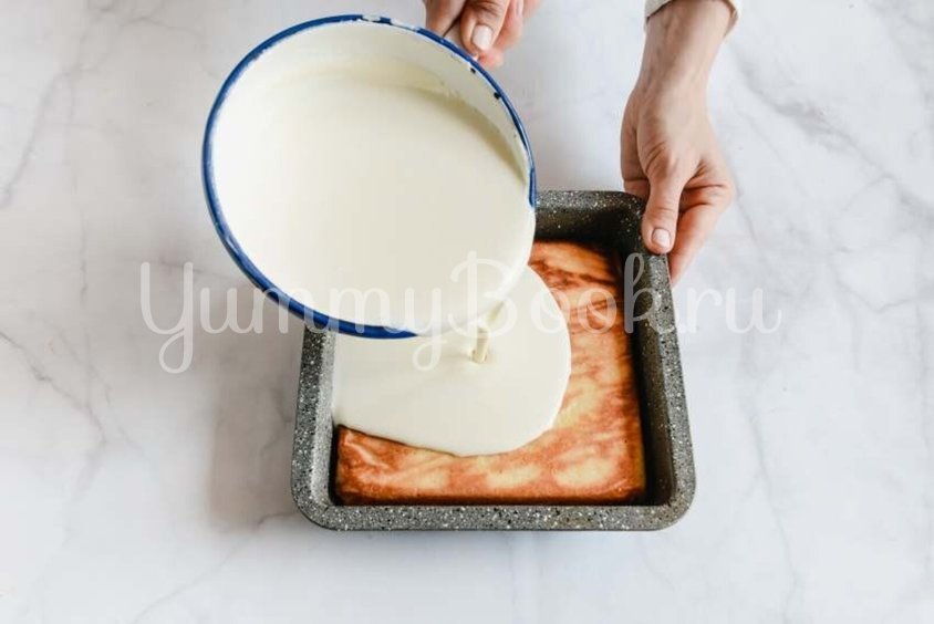 Торт Рафаэлло с глазурью - шаг 5